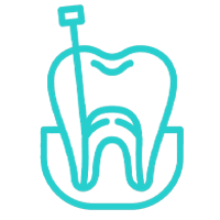 درمان ریشه - دندانپزشکی مهرگان